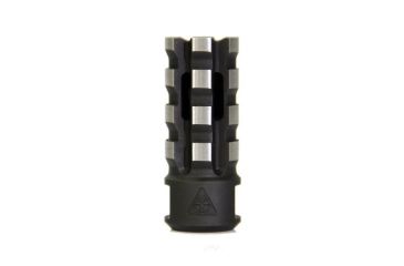 Image of Black Rain Ordnance Milled Flash Suppressor, slim, Machined Shiny BRO-MFS-SLIM