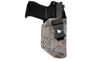 Image of Black Rhino Concealment Concealed Carry IWB Holster System / Colt, Model Colt Rail Gun 1911 5in w/ Rail, Left Handed Shooter, Cant 0 Degrees, Kryptek Nomad, 191204181555