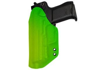 Image of Black Rhino Concealment Concealed Carry IWB Holster System / 1911, Model 1911 4/25in Commander, Right Handed Shooter, Cant 15 Degrees, Zombie Green, 191204134230