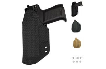 Image of Black Rhino Concealment Concealed Carry IWB Holster System for Smith and Wesson M&amp;P Shield .40CAL Models, Basketweave, Black, Carbon Fiber Black, Carbon Fiber Coyote Brown, Carbon Fiber FDE, Carbon Fiber OD Green