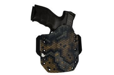 Image of Black Rhino Concealment Tactical Carry Holster System / FN, Model FNX 45, Left Handed Shooter, Cant 10 Degrees, Hex Cam, 191204897449