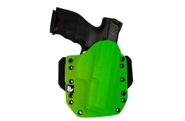 Image of USED Black Rhino Concealment Tactical Carry Holster System / FN, Model FNX Tactical 45, Right Handed Shooter, Cant 15 Degrees, Zombie Green, 191204899979, EDEMO1