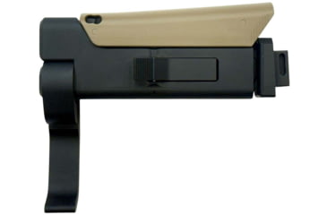 Image of Black River Manufacturing ACX AK 4.5 Collapsible Rifle Stabilizing Brace, FDE, BRACXBAK45FDE