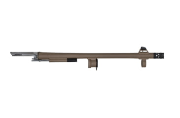 Image of Black River Manufacturing Ported Benelli M4 12 Gauge Shotgun Barrel, 18.5 in, Chrome Linded, FDE, BRBMPBFDE