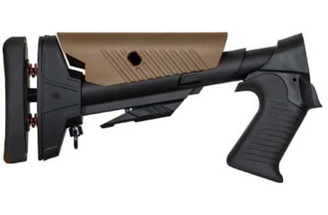 Image of Black River Manufacturing Elite Benelli M4 Collapsible Shotgun Stock, FDE, BRPBCSFDE