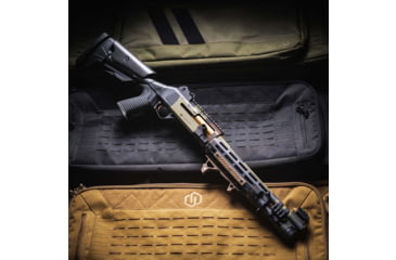 Image of Black River Manufacturing Elite Benelli M4 Collapsible Shotgun Stock, Carbon Fiber, BRPBCSCF