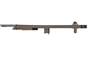 Image of Black River Manufacturing Non Ported Benelli M4 12 Gauge Shotgun Barrel, 18.5 in, Chrome Linded, FDE, BRBMNPBFDE