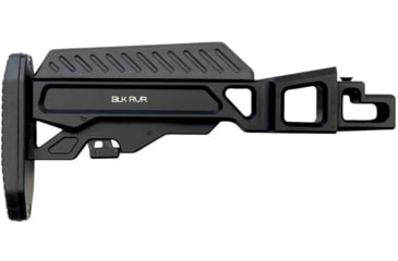 Image of Black River Manufacturing ZULU Collapsible AK Stock, Black, BRZUAKCSBK