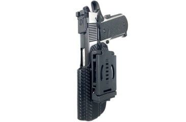 Image of Black Scorpion Outdoor Gear 1911 4.25in Pro IDPA Competition Holster, Right Hand, Carbon Fiber, HC03-IDPA-19114CFRH
