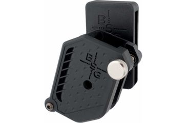 Image of Black Scorpion Outdoor Gear Competition OWB Belt Pistol Magazine Pouch, RH, 2XL,  Black, CO17-BTXXLBK-MPGMBK-HO2011BK