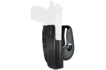 Image of Black Scorpion Outdoor Gear CZ P-07 OWB Kydex Paddle Holster, Right Hand, Carbon Fiber, HC03-PADDLEP07CFRH