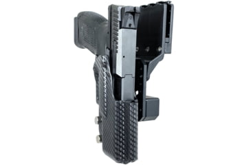 Image of Black Scorpion Outdoor Gear CZ P-10 C Pro Competition Holster, Right Hand, Carbon Fiber, HC04-USPSA-CZP10CFRH
