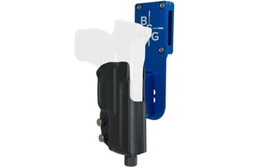 Image of Black Scorpion Outdoor Gear FNH 509 Compact/Midsize Pro Heavy Duty Competition Holster, Left Hand, Blue Shell / Black, HCD3-USPSABS-FN509BKLH