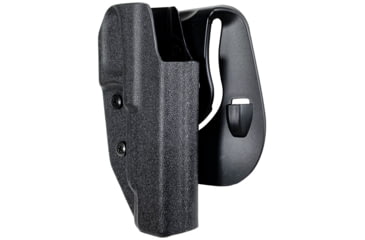 Image of Black Scorpion Outdoor Gear Glock 17, 19, 22, 44, 45 OWB Kydex Paddle Holster, Left Hand, Black, HC03-PADDLE-GL17BKLH