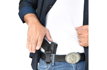 Image of Black Scorpion Outdoor Gear Glock 17, 22, 31 IWB Kydex Holster, Right Hand, Black, HC11-IWB01-SCOGL17-BKRH