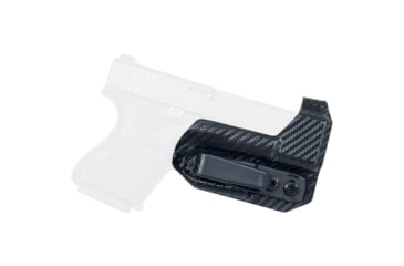 Image of Black Scorpion Outdoor Gear Glock 26, 27, 33 Trigger Guard Tuckable Holster, Right Hand, Carbon Fiber, HC20-IWB01-GL26-CFRH