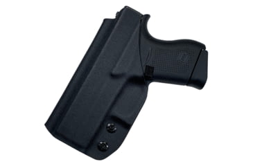 Image of Black Scorpion Outdoor Gear Glock 42, 43, 43X IWB Full Profile Holster, Right Hand, Black, HC21-IWB01-GL43-BKRH