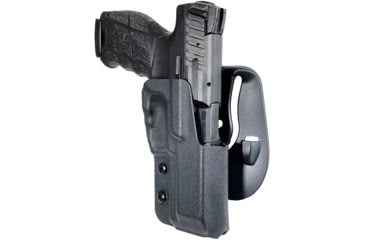 Image of Black Scorpion Outdoor Gear Heckler &amp; Koch VP9 OWB Kydex Paddle Holster, Right Hand, Black, HC03-PADDLE-VP9BKRH