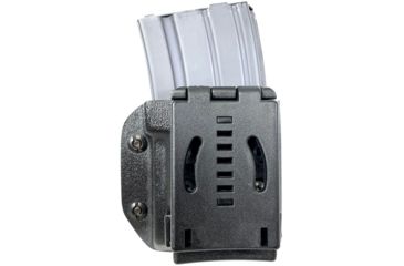 Image of Black Scorpion Outdoor Gear Magazine Pouch, AR-15/ M4/ M16, Standard AR Magazines, Right Hand, OWB, 1.5 - 1.75in Belts, Kydex, Black, MP05-USPSA-BK