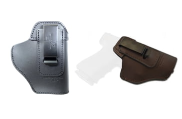 Image of Black Scorpion Outdoor Gear Multi Gun, Leather IWB Holster, Black, Brown