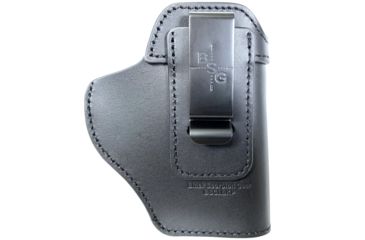 Image of Black Scorpion Outdoor Gear Multi Gun, Leather IWB Holster, Right Hand, 1.5in Belts, Leather, Black, HC12-IWB04-BSGLBKP-BKRH