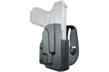 Image of Black Scorpion Outdoor Gear OWB Paddle Holster, Glock 19, 23 w/ TLR-7A, Right Hand, Black, HC03-PADDLE-GL19TLR7-BKRH