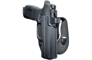 Image of Black Scorpion Outdoor Gear OWB Paddle Holster, Sig Sauer P365 X-MACRO, Right Hand, Black, HC03-PADDLE-P365MA
