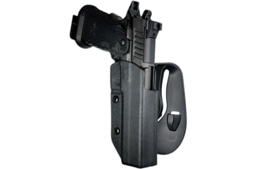 Image of Black Scorpion Outdoor Gear OWB Paddle Holster, Staccato XC, Right Hand, Black, HC03-PADDLE-STACC