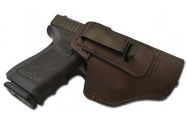Image of Black Scorpion Outdoor Gear Multi Gun, Leather IWB Holster, Brown, Beretta 84 Cheetah , Beretta 92A1 , Beretta M92 , , HC12-IWB04-BSGLBRP-BRRH