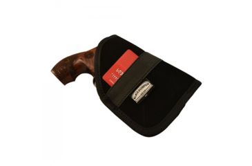 Image of Black Scorpion Outdoor Gear Pocket Holster Ambidextrous W1, Black, Fit Gun 5 shot revolver 2in and most 3.80 guns, HC13-IWB05-BSGPNW1-BKRH