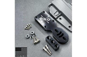 Image of Black Scorpion Outdoor Gear Pro Heavy Duty Competition Kydex OWB Holster, Canik SFx Rival, Right Hand, Red Shell Carbon Fiber, HCD2-USPSABS-SFXRIVALCFRH