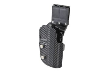 Image of Black Scorpion Outdoor Gear Pro USPSA Competition Holster, Right Hand, CZ Shadow 2, 4.89in Barrel, 1.5 - 1.75in Belts, Kydex, Carbon Fiber, HC04-USPSA-SHADOWIICFRH
