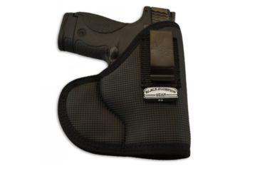 Image of Black Scorpion Outdoor Gear Punisher P4 Pocket &amp; IWB Holster Ambidextrous, Black, GL26,27,Shield, Kel Tec P11, Beretta 9000s,Taurus , HC14-BSGP4-BKRH