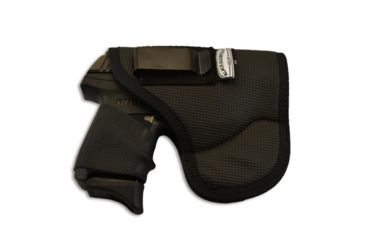 Image of Black Scorpion Outdoor Gear Punisher P5 Pocket &amp; IWB Holster Ambidextrous, Black, GLOCK 42, GLOCK 43, Ruger LC9S, Sig P365 most simi, HC14-BSGP5-BKRH