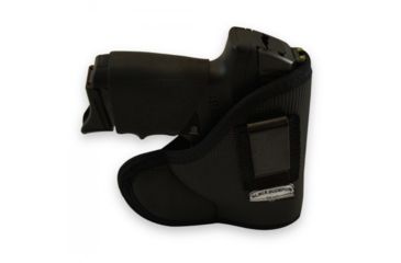 Image of Black Scorpion Outdoor Gear Punisher P5 Pocket &amp; IWB Holster Ambidextrous, Black, GLOCK 42, GLOCK 43, Ruger LC9S, Sig P365 most simi, HC14-BSGP5-BKRH