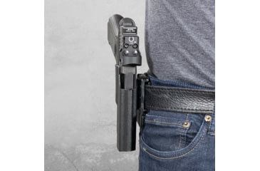 Image of Black Scorpion Outdoor Gear Ruger American Compact 3.55 Pro IDPA Competition Holster, Right, Black, HC03-IDPA-RAMERICAN3-BKRH
