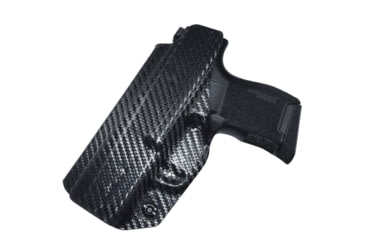 Image of Black Scorpion Outdoor Gear Sig Sauer P365 IWB Kydex Full Profile Tuckable Holster, Right Hand, Carbon Fiber, HC22-TUCKFC-P365-CFRH