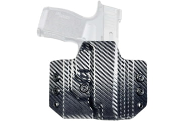 Image of Black Scorpion Outdoor Gear Sig Sauer P365 XL OWB Kydex Holster, Right, Carbon Fiber, HC24-OWBCONCEL-P365XLCFRH