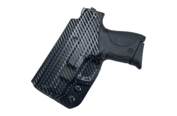 Image of Black Scorpion Outdoor Gear Smith &amp; Wesson M&amp;P Shield IWB Full Profile Holster, Right Hand, Carbon Fiber, HC21-IWB01-SHIELD-CFRH