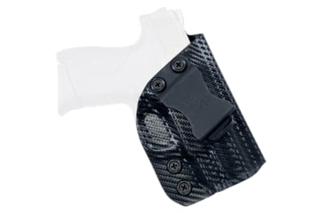 Image of Black Scorpion Outdoor Gear Smith &amp; Wesson M&amp;P Shield IWB Full Profile Holster, Right Hand, Carbon Fiber, HC21-IWB01-SHIELD-CFRH