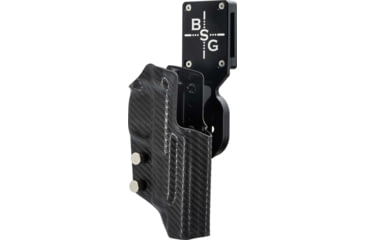 Image of Black Scorpion Outdoor Gear Smith &amp; Wesson M&amp;P9 Competitor Pro Heavy Duty Competition Holster, Black Belt Attachment - Carbon Fiber Holster, HCD1-USPBS-MPCOMPTTCF