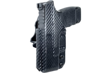Image of Black Scorpion Outdoor Gear Springfield Armory Hellcat OSP IWB Kydex Holster, Right Hand, Carbon Fiber, HC11-IWB01-SCOHELLCAT-CFRH
