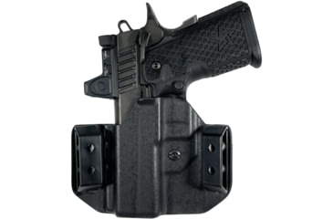 Image of Black Scorpion Outdoor Gear Staccato C2 OWB Kydex Holster, Right, Black, HC24-OWBCONCEL-STACBK