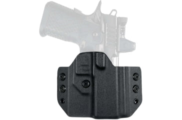 Image of Black Scorpion Outdoor Gear Staccato C2 OWB Kydex Holster, Right, Black, HC24-OWBCONCEL-STACBK