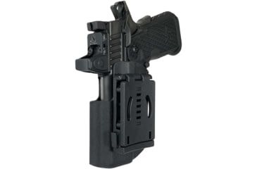 Image of Black Scorpion Outdoor Gear Staccato C2 Pro IDPA Competition Holster, Right, Black, HC03-IDPA-STAC2-BKRH