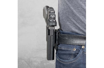 Image of Black Scorpion Outdoor Gear Staccato C2 Pro IDPA Competition Holster, Right, Black, HC03-IDPA-STAC2-BKRH