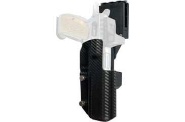 Image of Black Scorpion Outdoor Gear Tanfoglio Stock 3 Pro Competition Holster, Right, Carbon Fiber, HC04-USPSA-STOCK3CFRH
