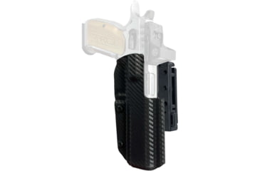 Image of Black Scorpion Outdoor Gear Tanfoglio Stock 3 Pro IDPA Holster, Right, Carbon Fiber, HC03-IDPA-STOCK3CFRH