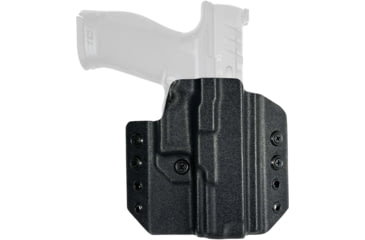 Image of Black Scorpion Outdoor Gear Walther PDP 4.5 OWB Kydex Holster, Right, Black, HC24-OWBCONCEL-WPDPBK