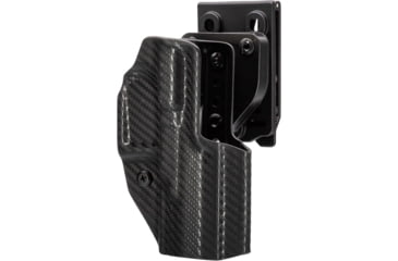 Image of Black Scorpion Outdoor Gear Walther Pdp 4.5in OWB Quick Release IDPA Holster, Right Hand, Carbon Fiber, HC28-QRDP-WALTHERPDPCFRH